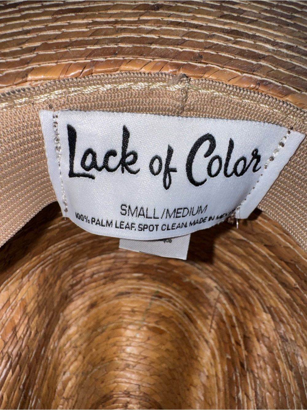 Lack Of Color Palma Fedora Hat S/M - Picture 8 of 11